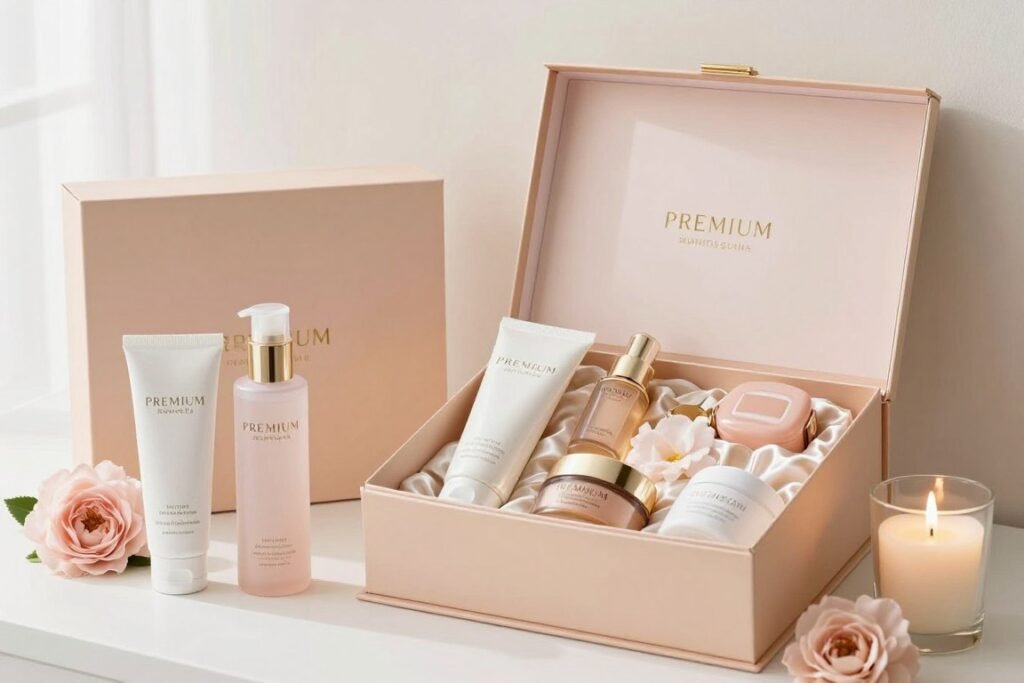 luxury skincare gift set for bridesmaids
