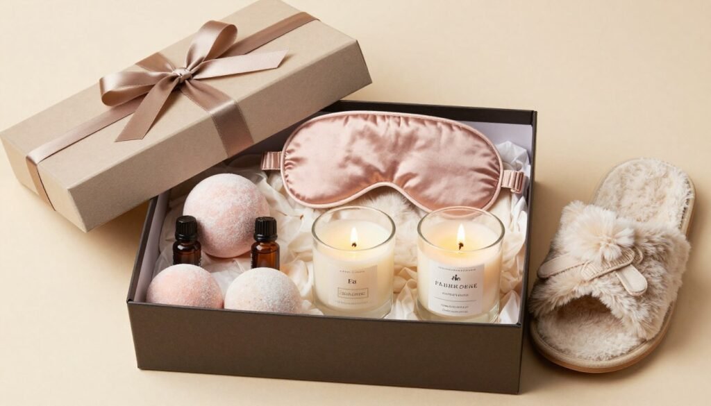 luxury spa gift set for bachelorette party