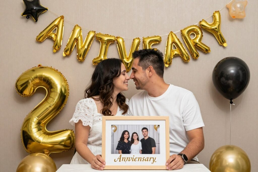 milestone anniversary photoshoot celebration