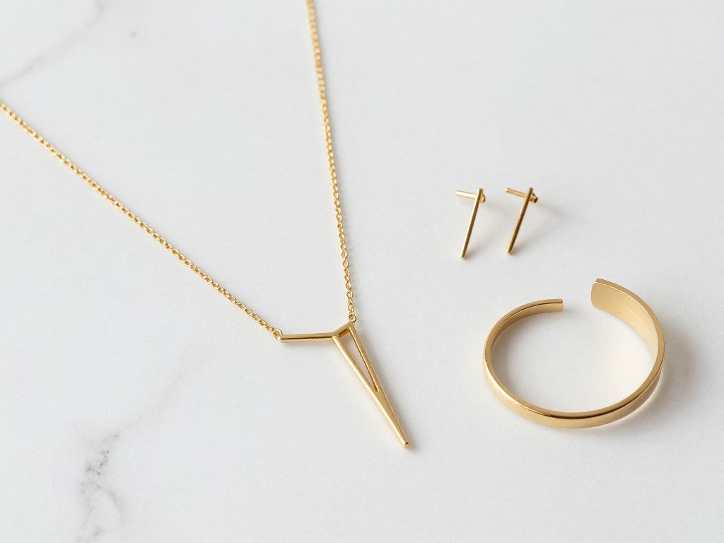 minimalist modern wedding jewelry pieces
