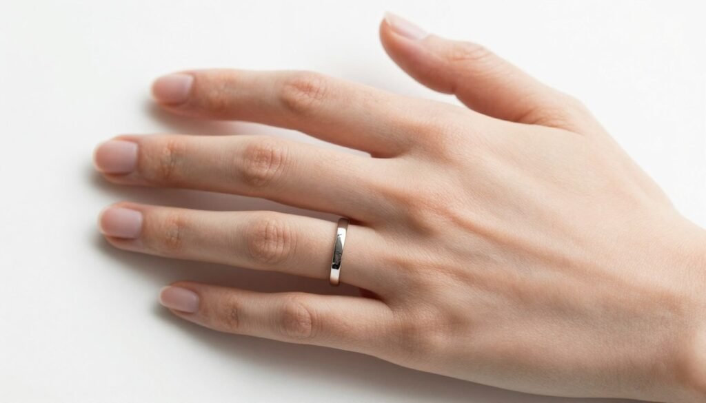 minimalist wedding ring tattoo ideas showing simple line designs and subtle ink work