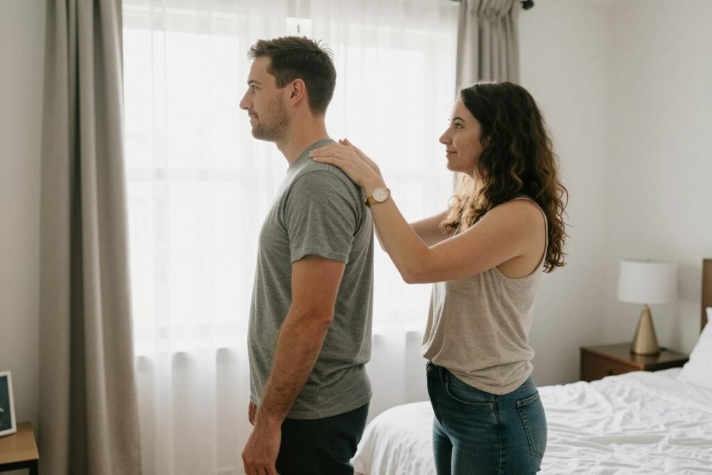 morning routine anniversary photos