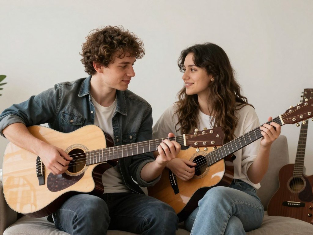 music themed anniversary photos