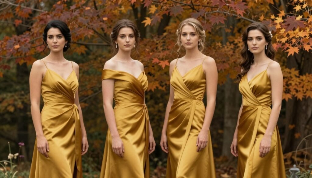mustard yellow bridesmaid dresses fall wedding mustard yellow bridesmaid dresses fall wedding