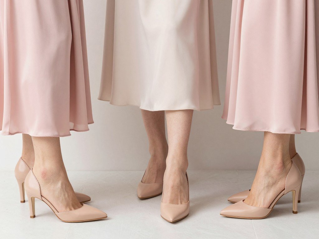 nude blush bridesmaid shoes universal coordination nude blush bridesmaid shoes universal coordination