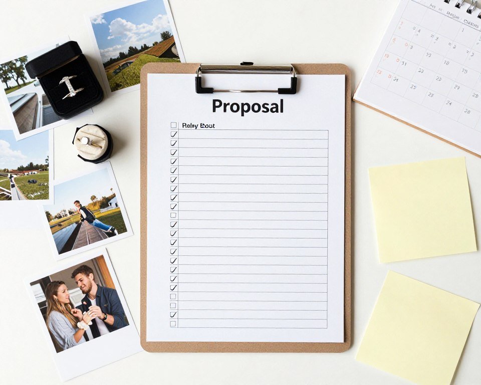 organized proposal planning checklist