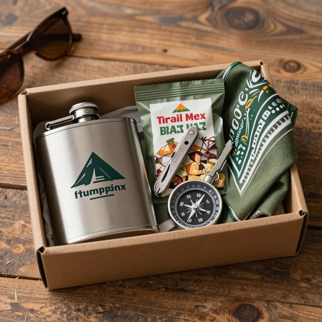 outdoor adventure groomsmen gift set