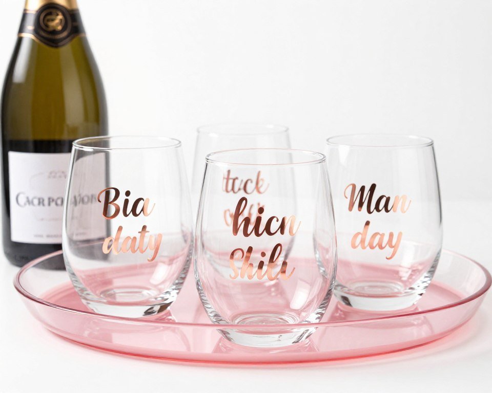 personalized bachelorette party wine glasses