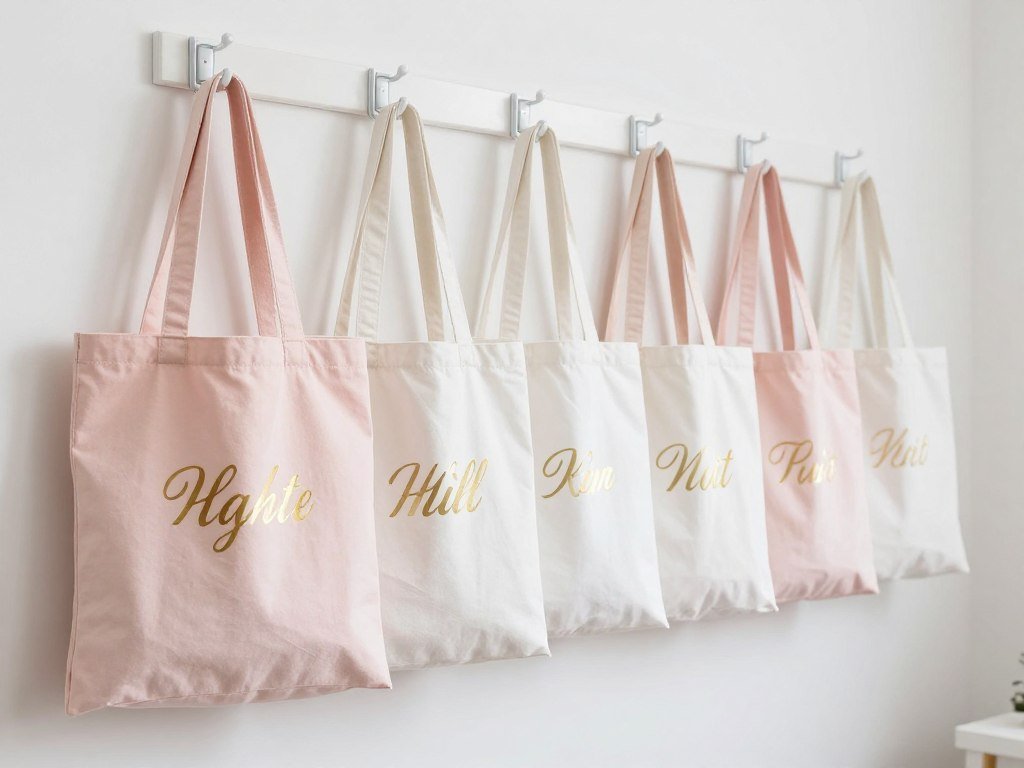 personalized bachelorette tote bags with names