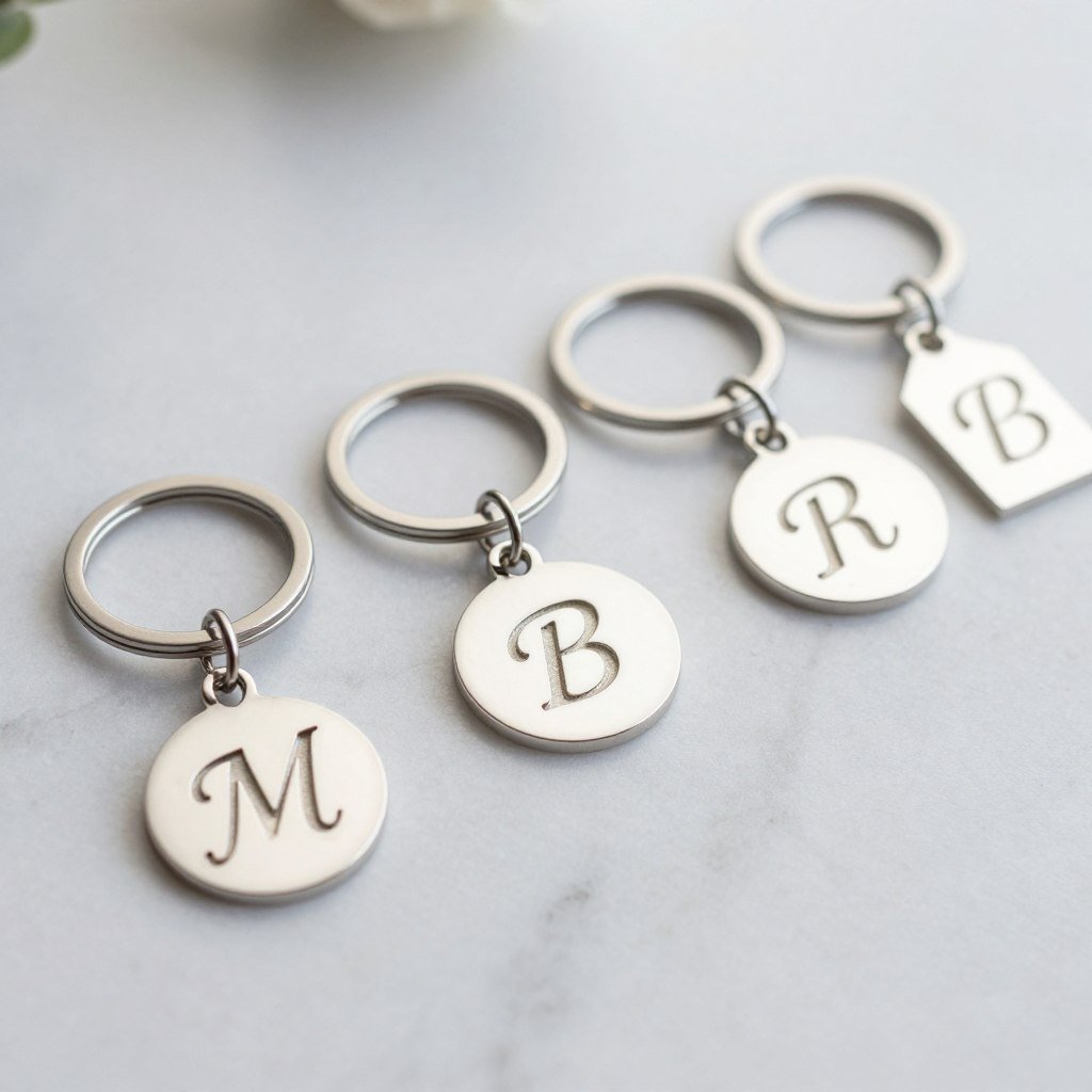 personalized bridesmaid keychains