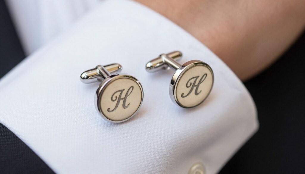 personalized cufflinks for groomsmen