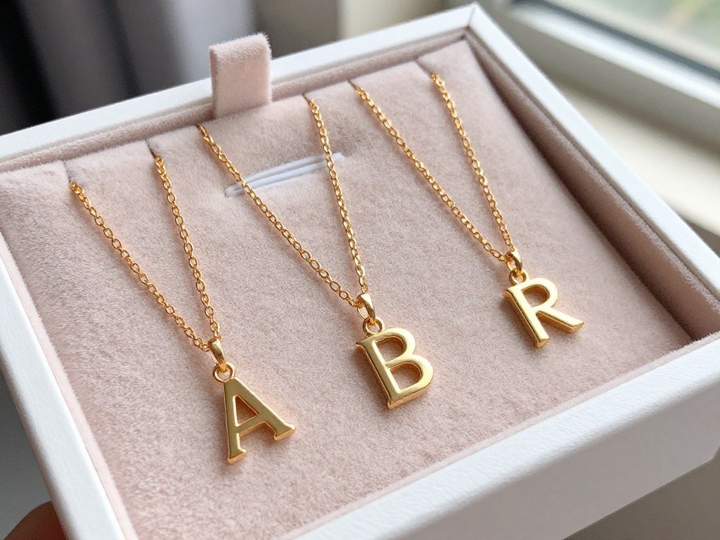 personalized initial necklaces for bridesmaid proposals