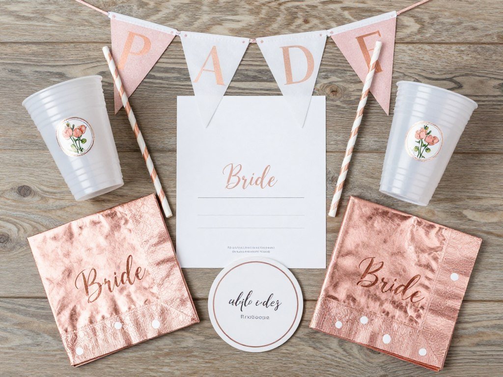 personalized party cups and napkins