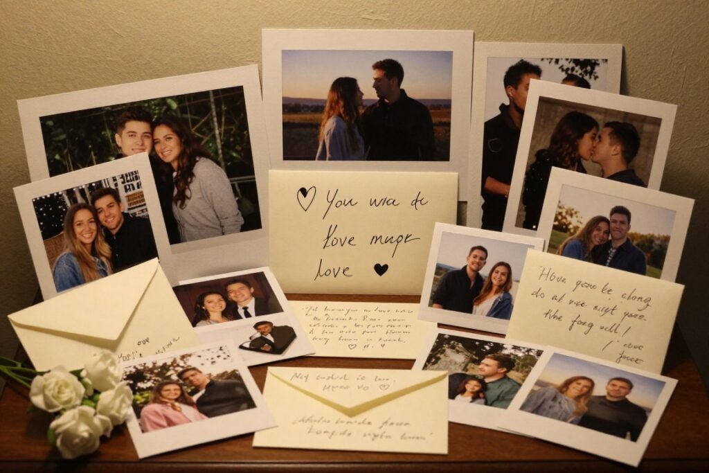 personalized proposal elements and meaningful items