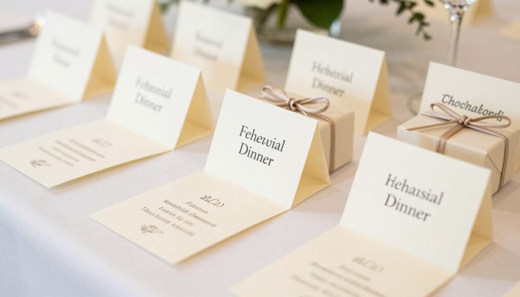 personalized rehearsal dinner favors