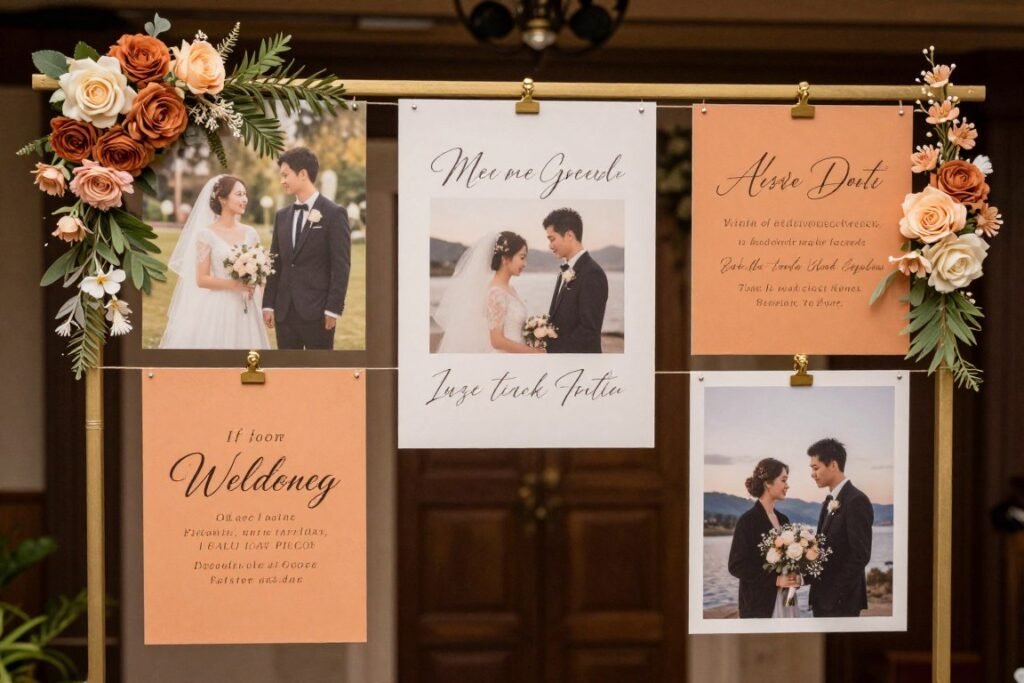 personalized wedding color palette inspired by couple hobbies and interests