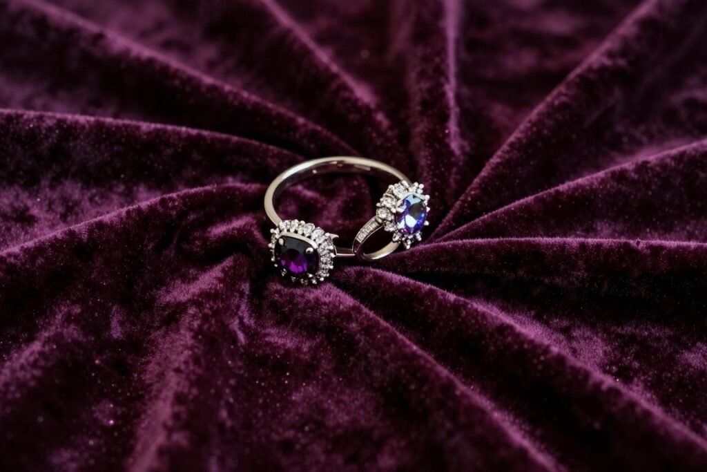 plum and burgundy dark purple wedding color scheme