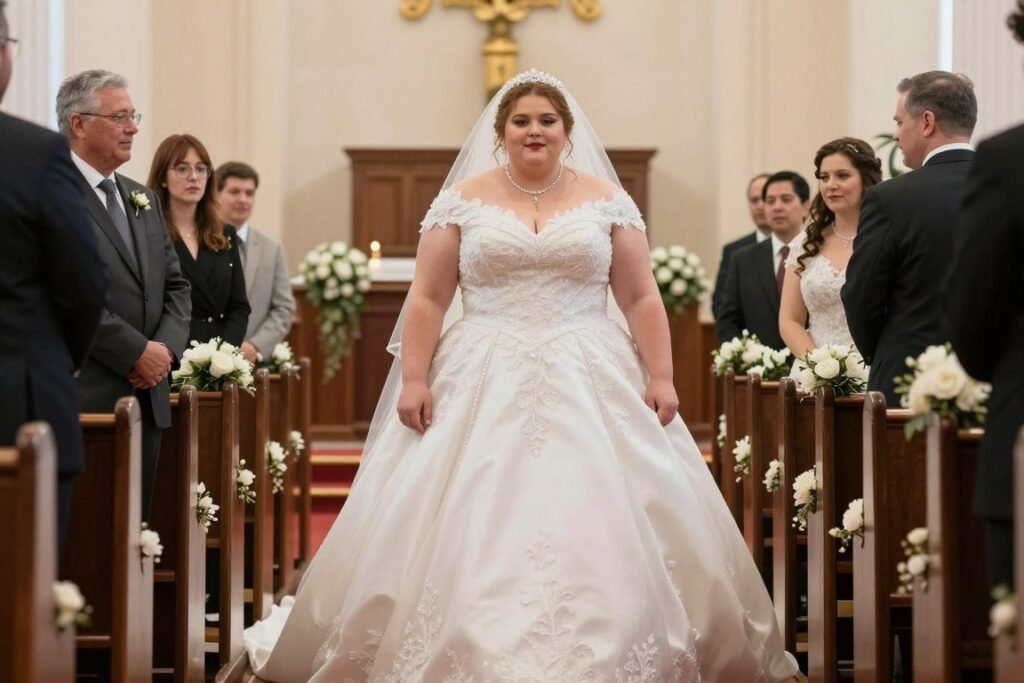 plus size wedding dress ball gown style ceremony