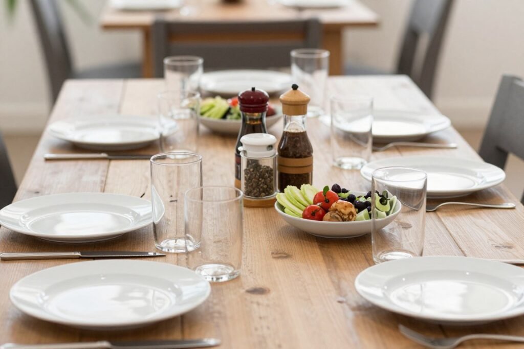 practical functional table setting