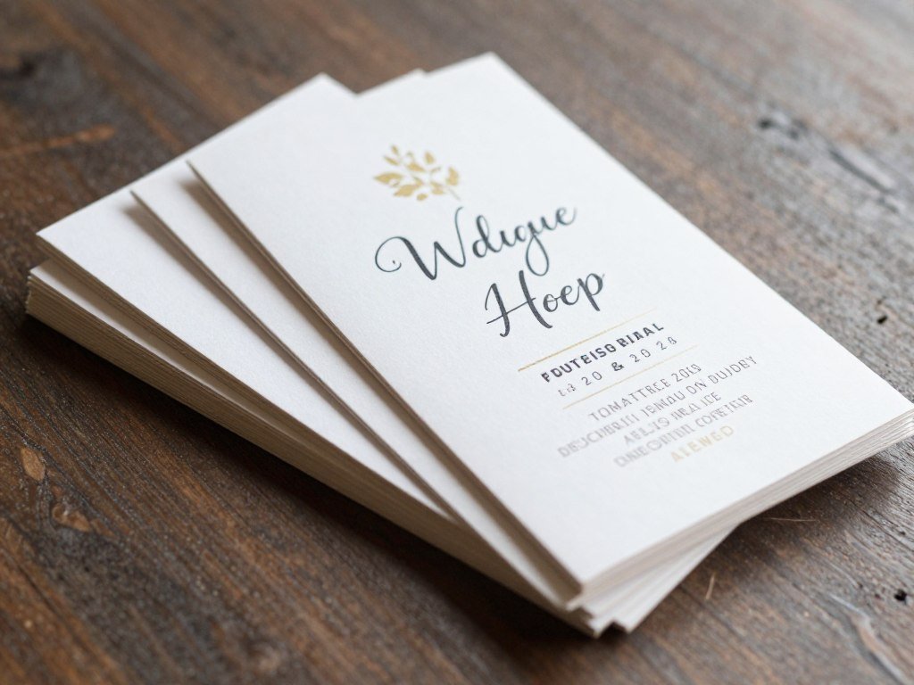 printed DIY wedding programs with custom design printed DIY wedding programs with custom design