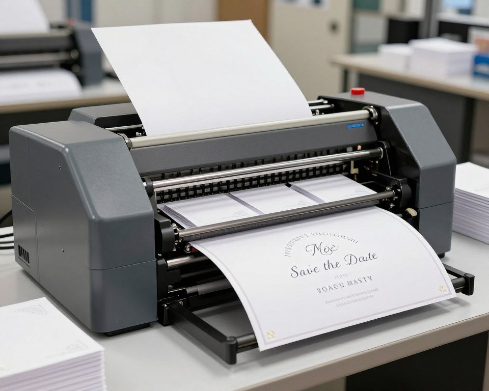 professional printing of save the date cards