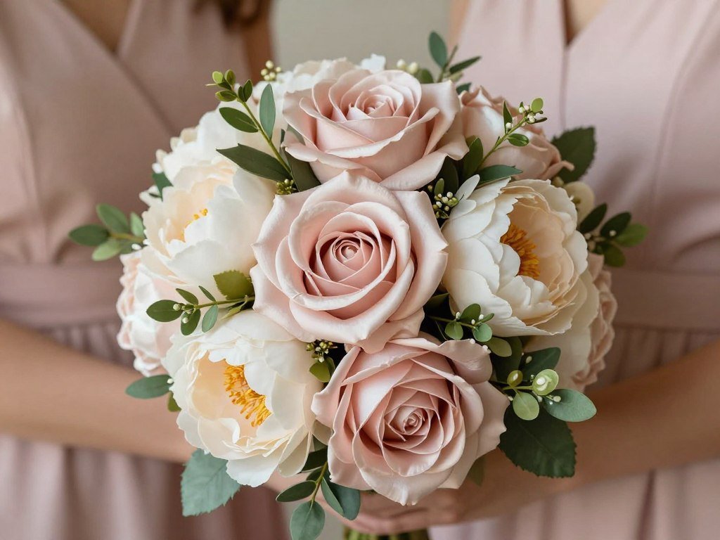 realistic silk flower bridesmaid bouquet realistic silk flower bridesmaid bouquet