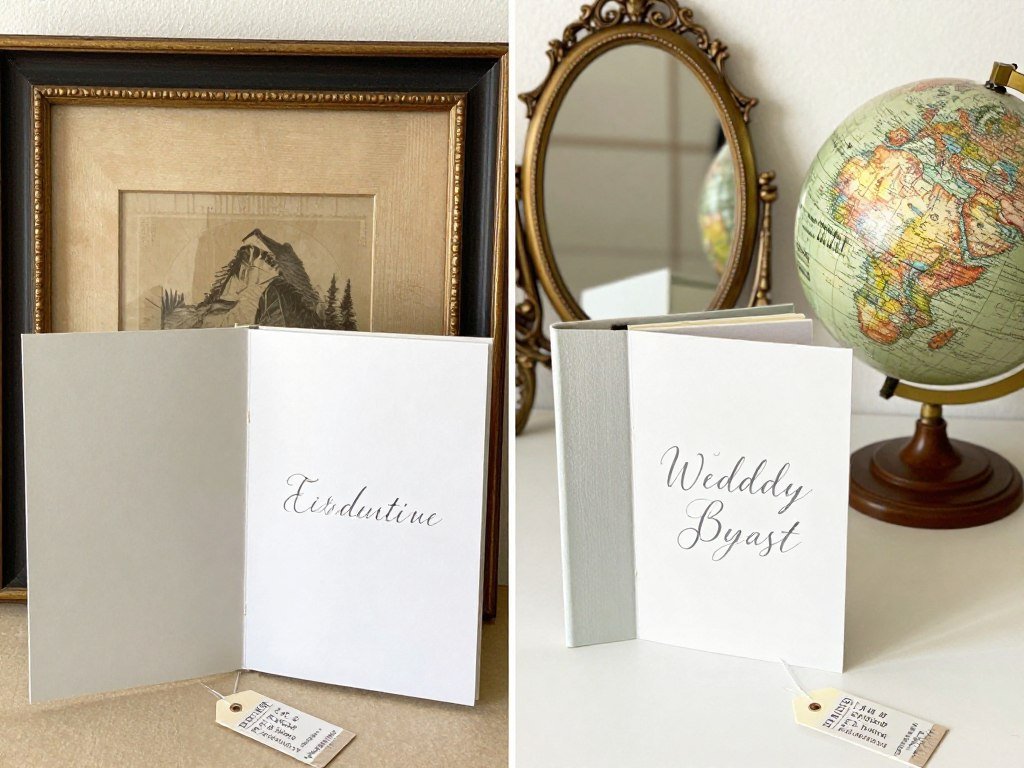 repurposed vintage items from thrift store transformed into beautiful wedding guest book alternatives repurposed vintage items from thrift store transformed into beautiful wedding guest book alternatives