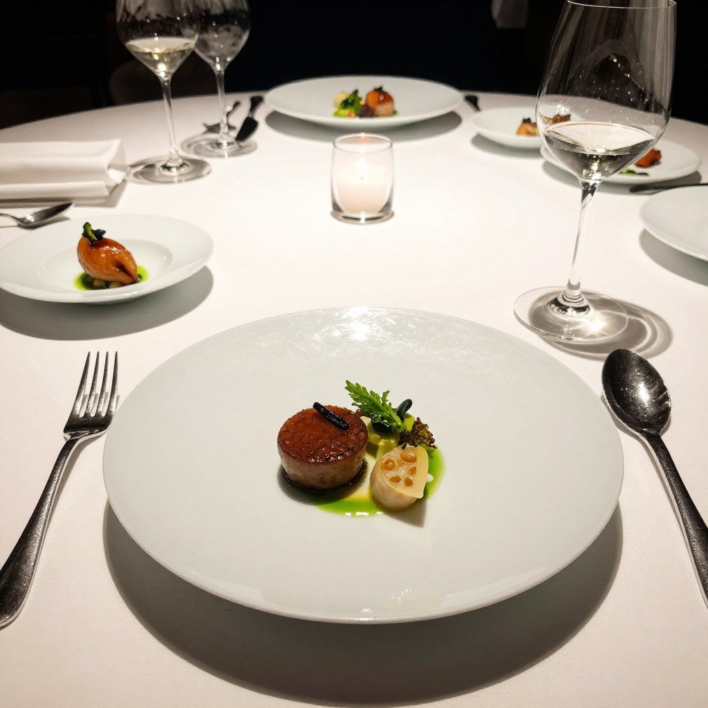 restaurant tasting menu dinner date
