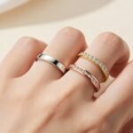 ring stacking ideas wedding bands showing multiple elegant combinations on one finger