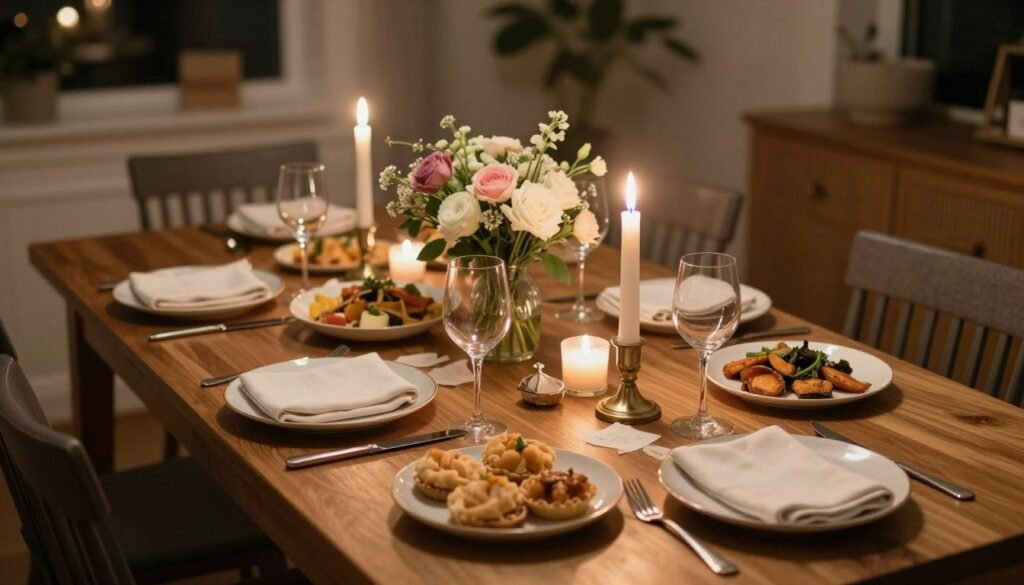 romantic homemade dinner proposal setup romantic homemade dinner proposal setup
