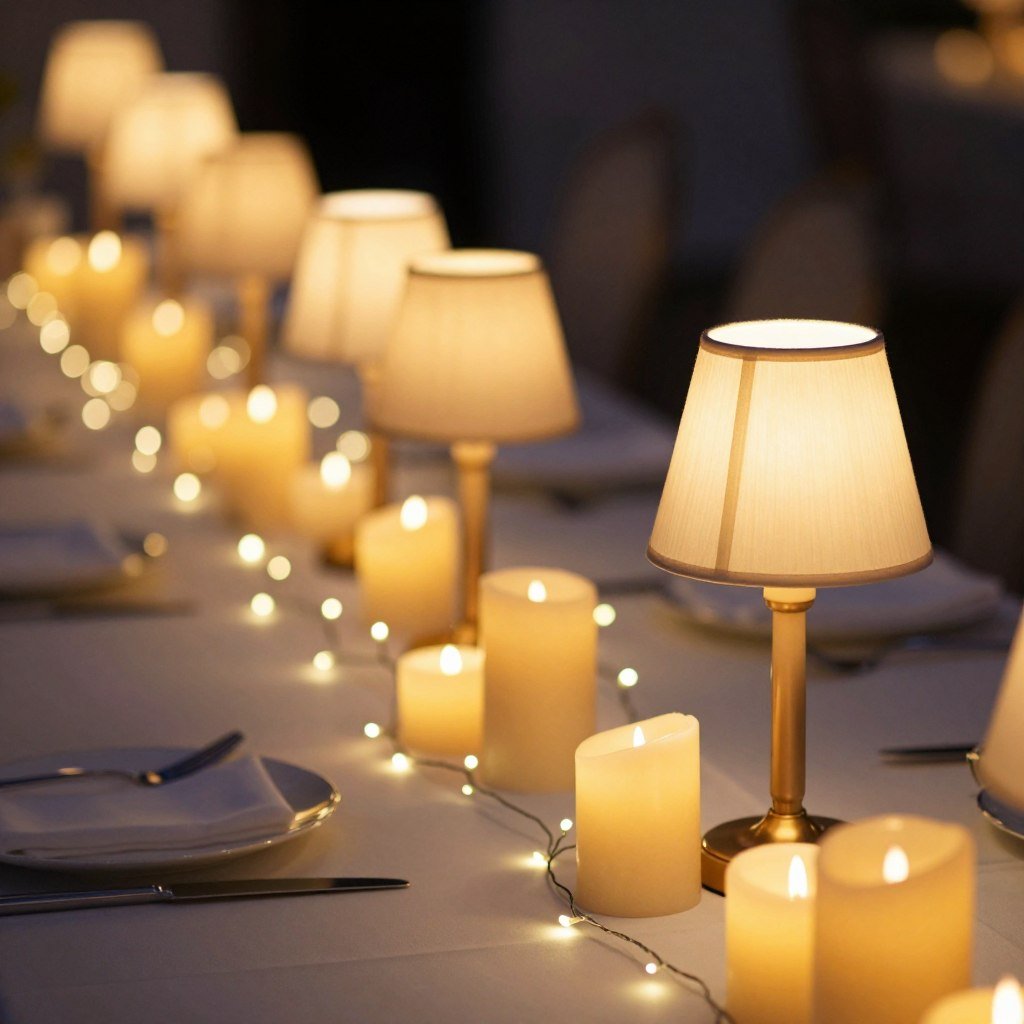 romantic lighting setup for book themed shower with string lights romantic lighting setup for book themed shower with string lights