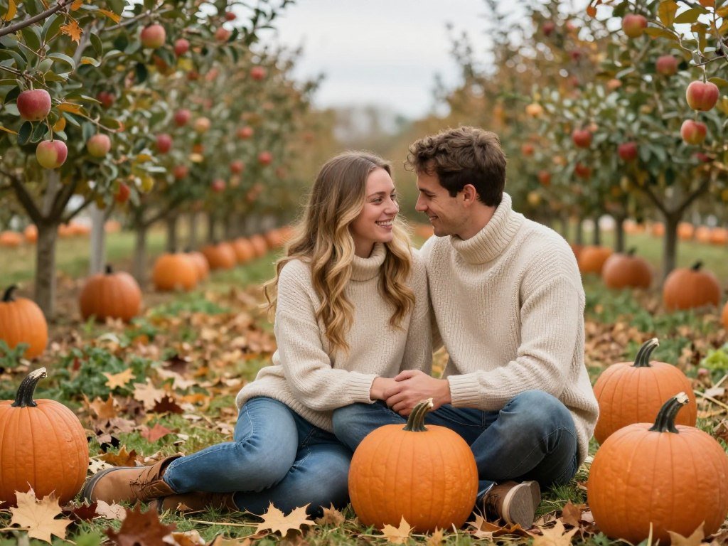 seasonal autumn date activity couples