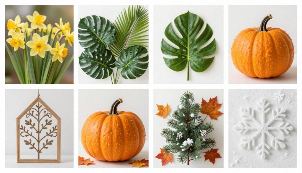 seasonal decoration elements for different times of year seasonal decoration elements for different times of year