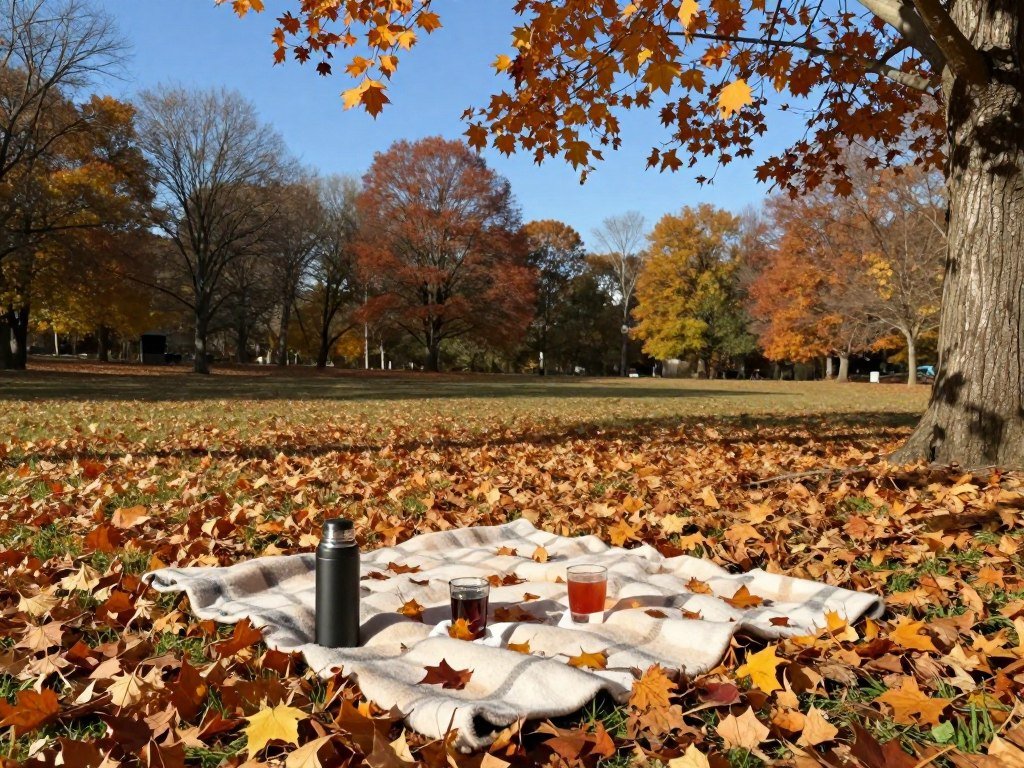 seasonal outdoor proposal setting