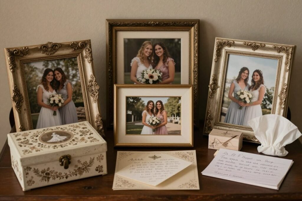 sentimental bridesmaid gifts including photo frames and memory boxes sentimental bridesmaid gifts including photo frames and memory boxes