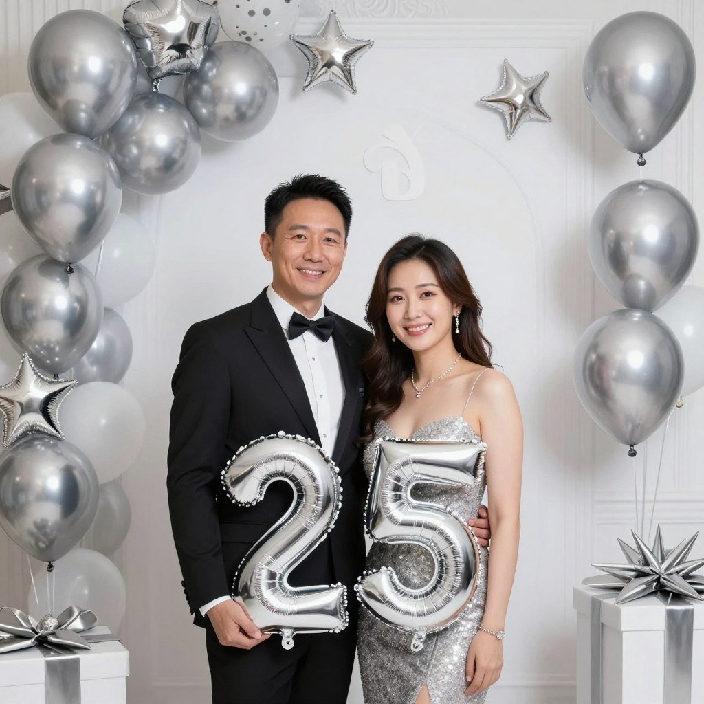 silver anniversary celebration photos
