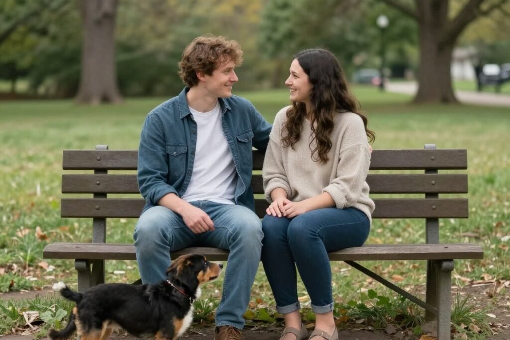 simple intimate proposal in comfortable setting