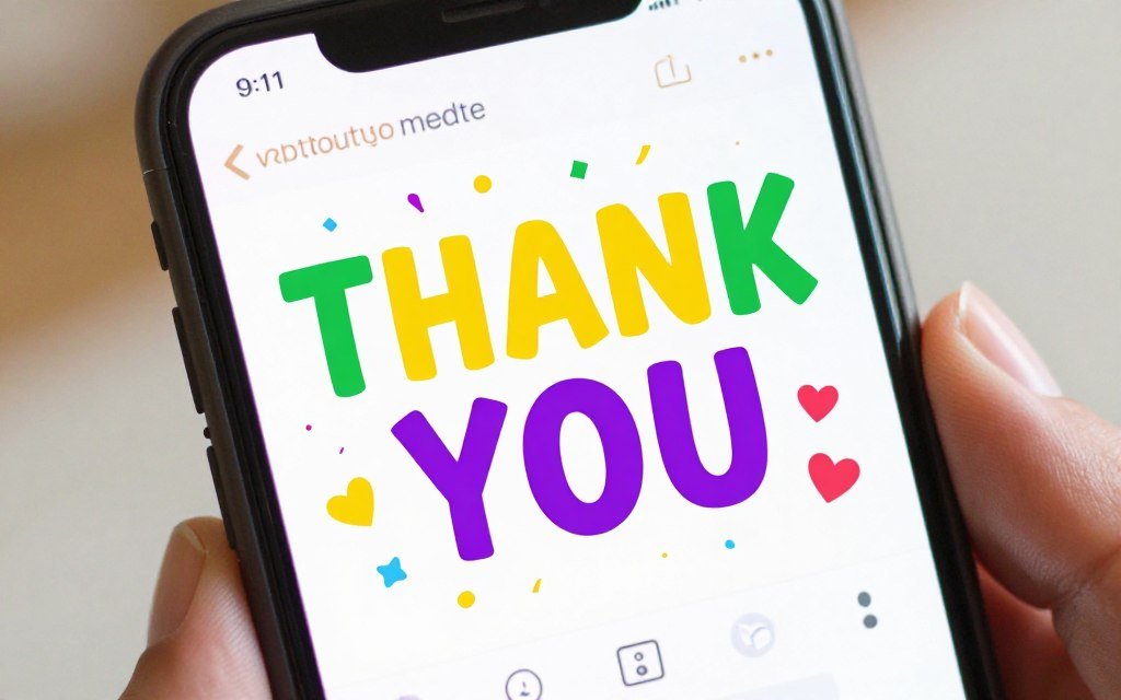 social media thank you post design with engaging graphics and hashtags