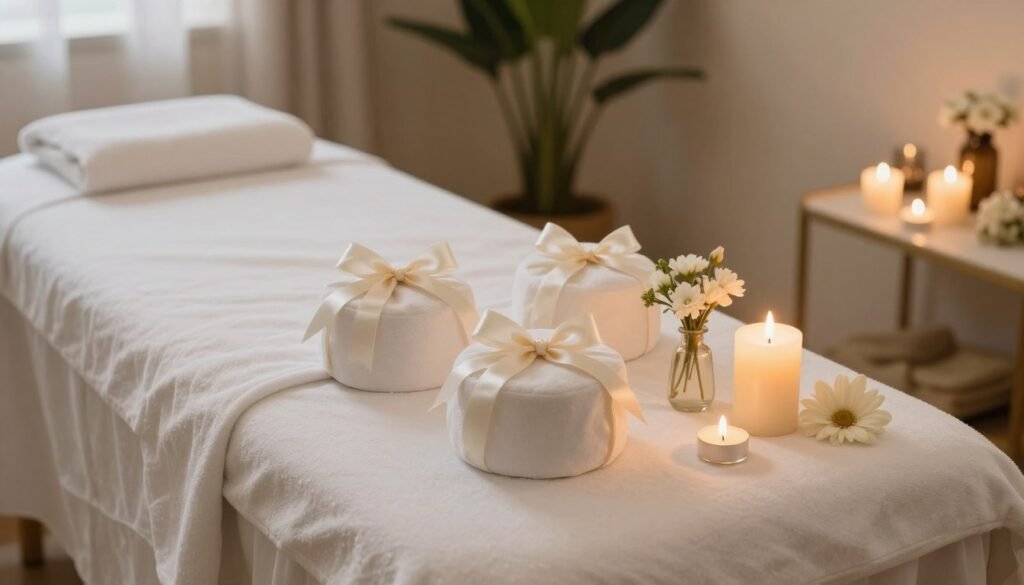 spa day experience gift concept