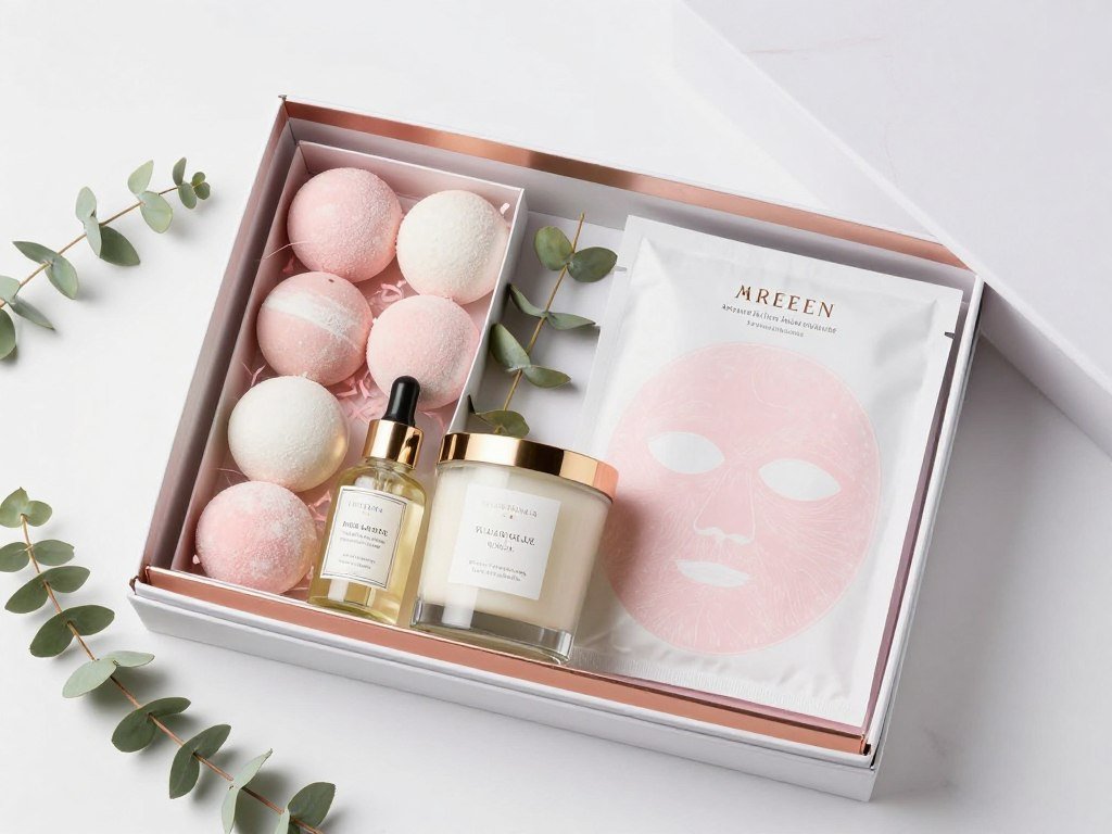 spa gift set for bridesmaid proposal