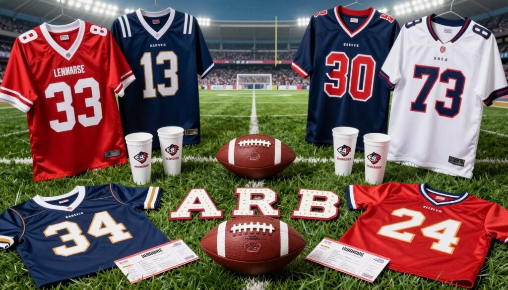 sports themed groomsman proposal gift collection