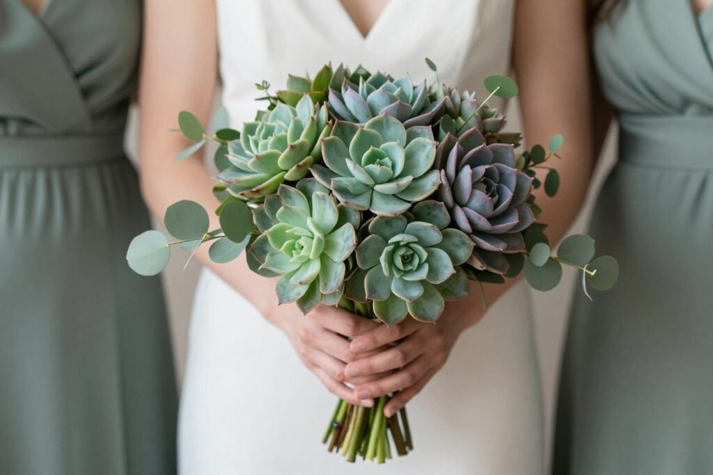 succulent bridesmaid bouquet succulent bridesmaid bouquet