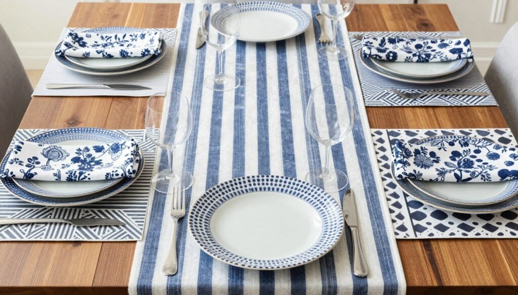table setting mixing multiple patterns successfully table setting mixing multiple patterns successfully