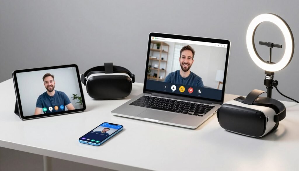 technology setup for virtual dates