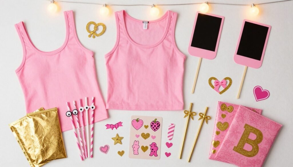 themed bachelorette party decorations and gifts