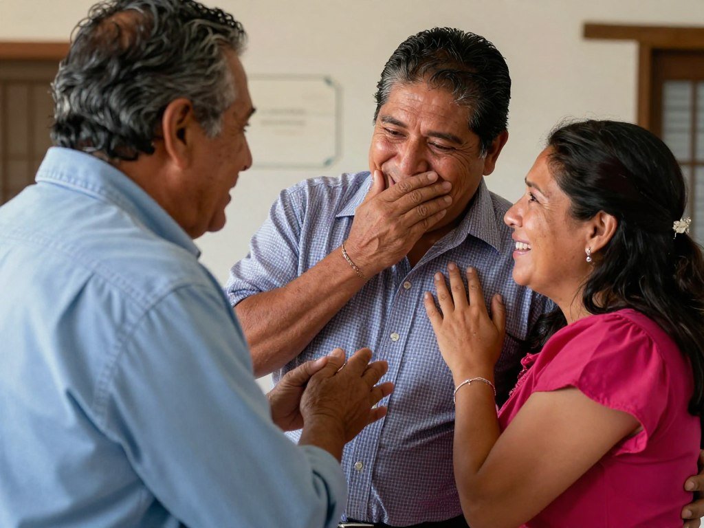 traditional padrinos acceptance moment