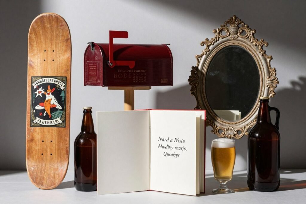 unconventional wedding guest book alternatives including skateboard, mailbox, and other unexpected signing surfaces unconventional wedding guest book alternatives including skateboard, mailbox, and other unexpected signing surfaces
