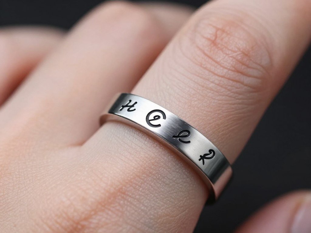 unique custom wedding ring tattoo designs showing personalized symbols and meaningful elements