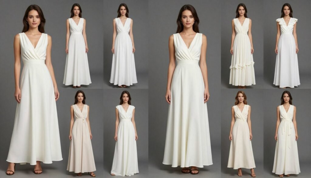 variety of maxi dress styles
