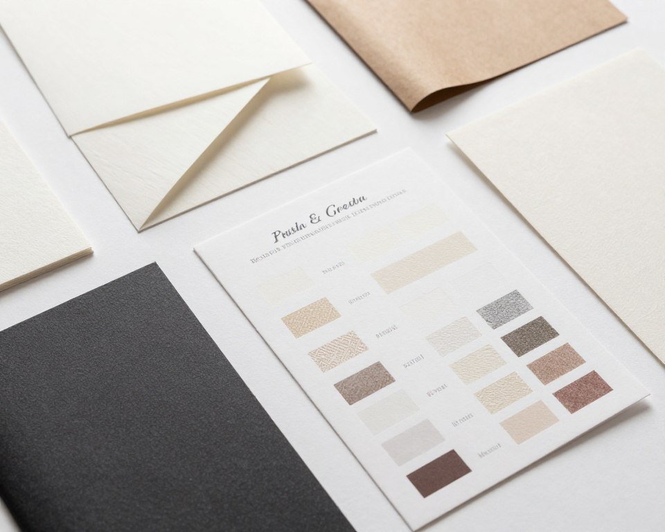 various paper types and finishes for wedding programs various paper types and finishes for wedding programs